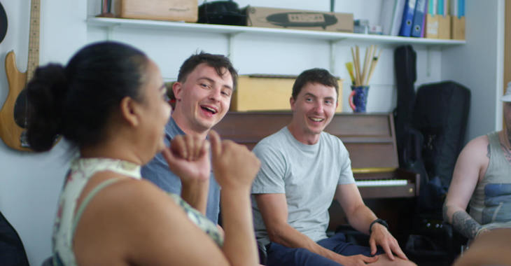 Engineers Talking In Group Tie