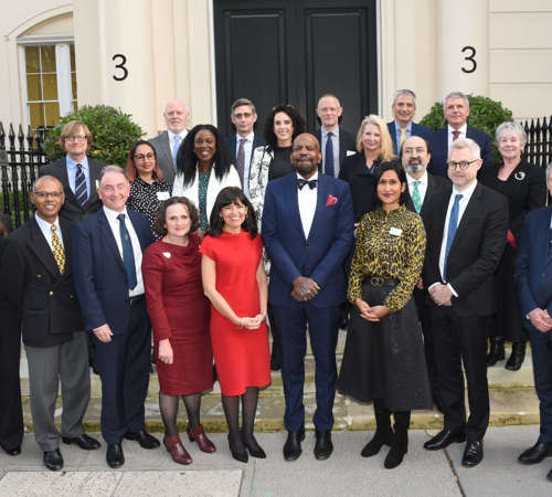 Group photo of the Academy Fellows.