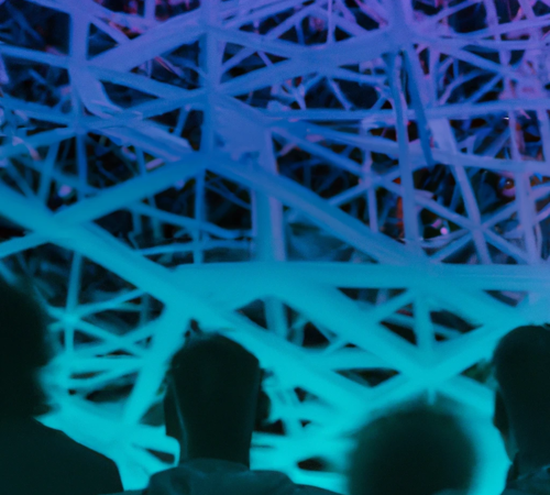 DALL·E 2023 08 04 14.55.44 Abstract Image Of A Blog Written By 6 People About Ai